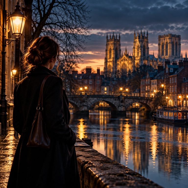 York is a beautiful city. Louise Greenwood knows that..